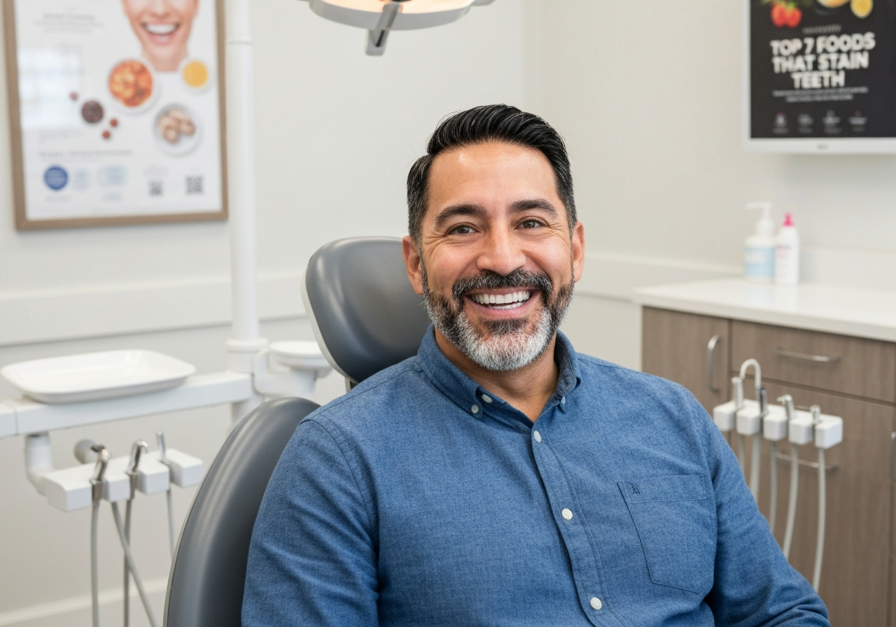 foods that stain teeth